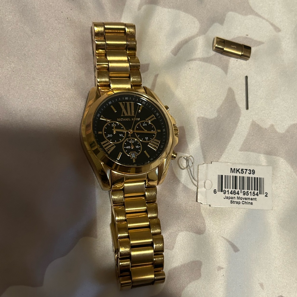 MK Gold Watch